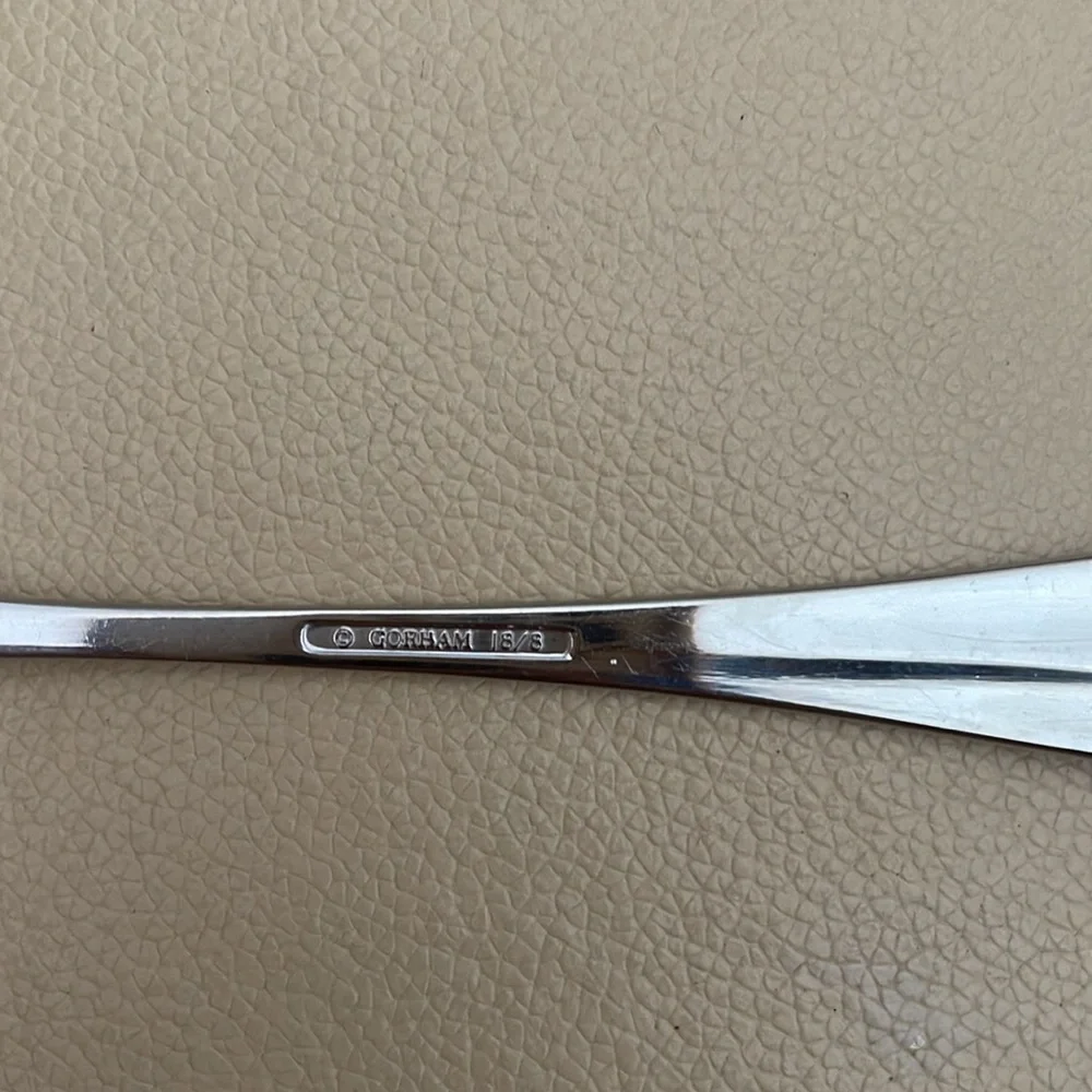 New Gorham Meredith Slotted Pierced Serving spoon 18/8 stainless steel